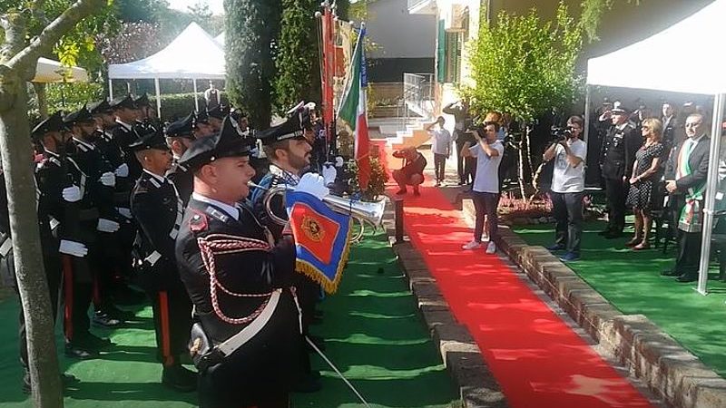 SOLENNE CERIMONIA PER L’INAUGURAZIONE UFFICIALE DELLA STAZIONE DEI CARABINIERI DI MOMBAROCCIO