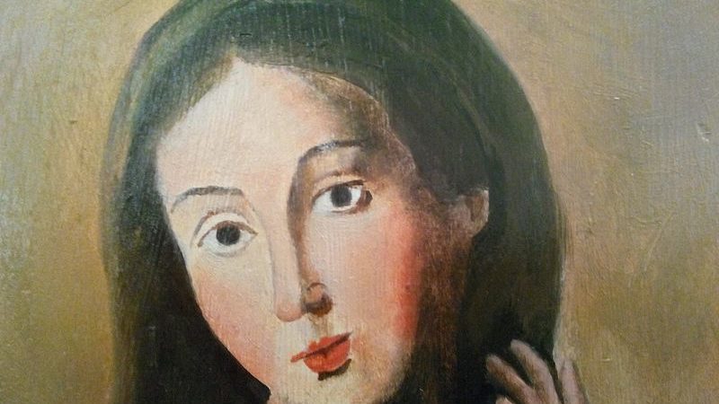 DONATA AL COMUNE DI MOMBAROCCIO LA MADONNA DEL CARMINE DI RENATO ARZENI